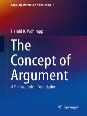 cover image of The Concept of Argument